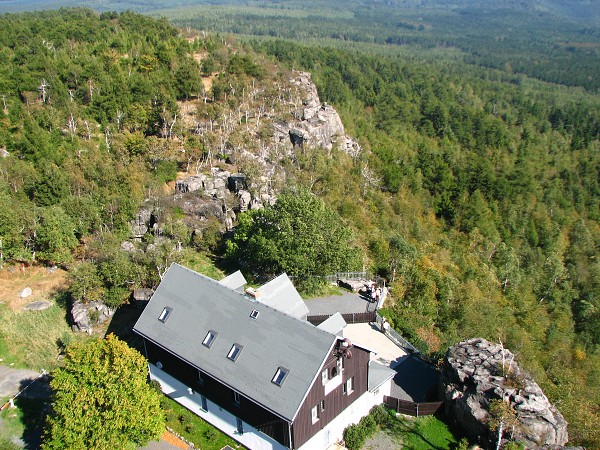 TISKÉ STĚNY,DEČÍNKSÝ SNĚŽNÍK 722 M,BELVEDER